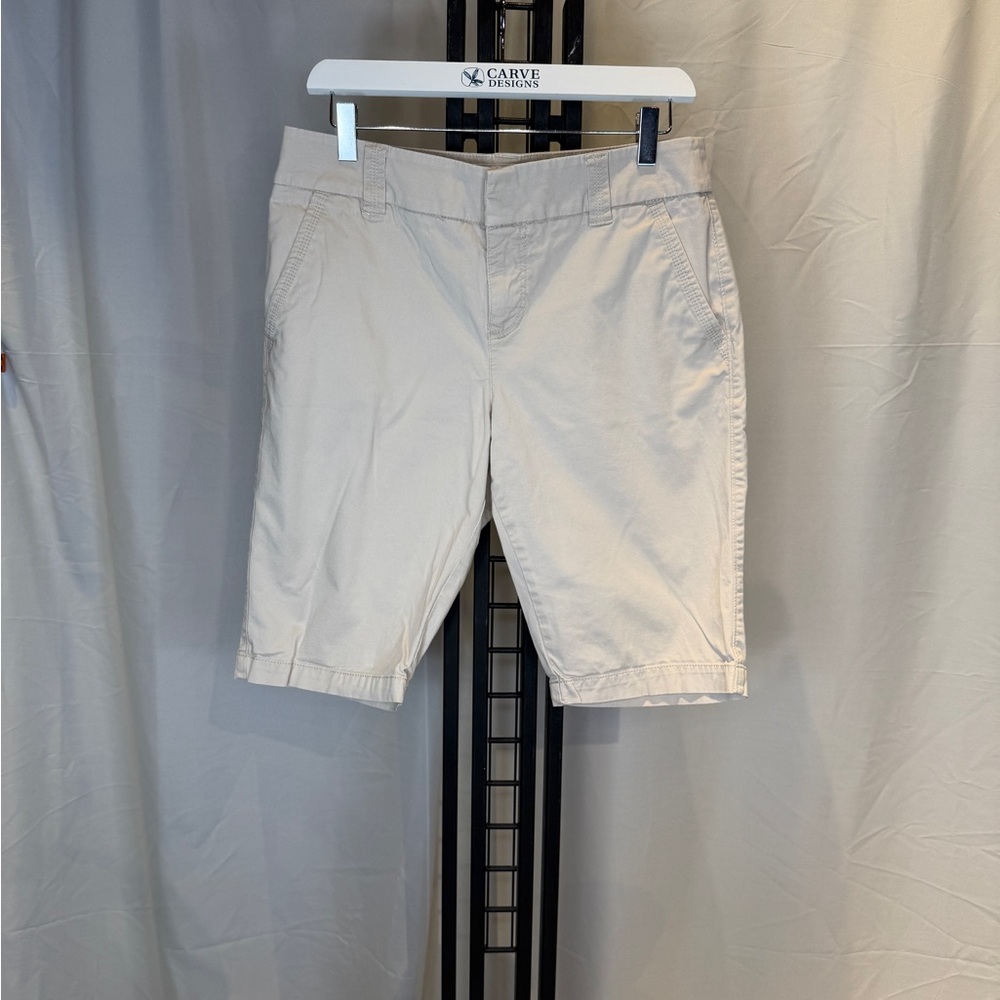 Sonoma Women's Cream Bermuda Shorts